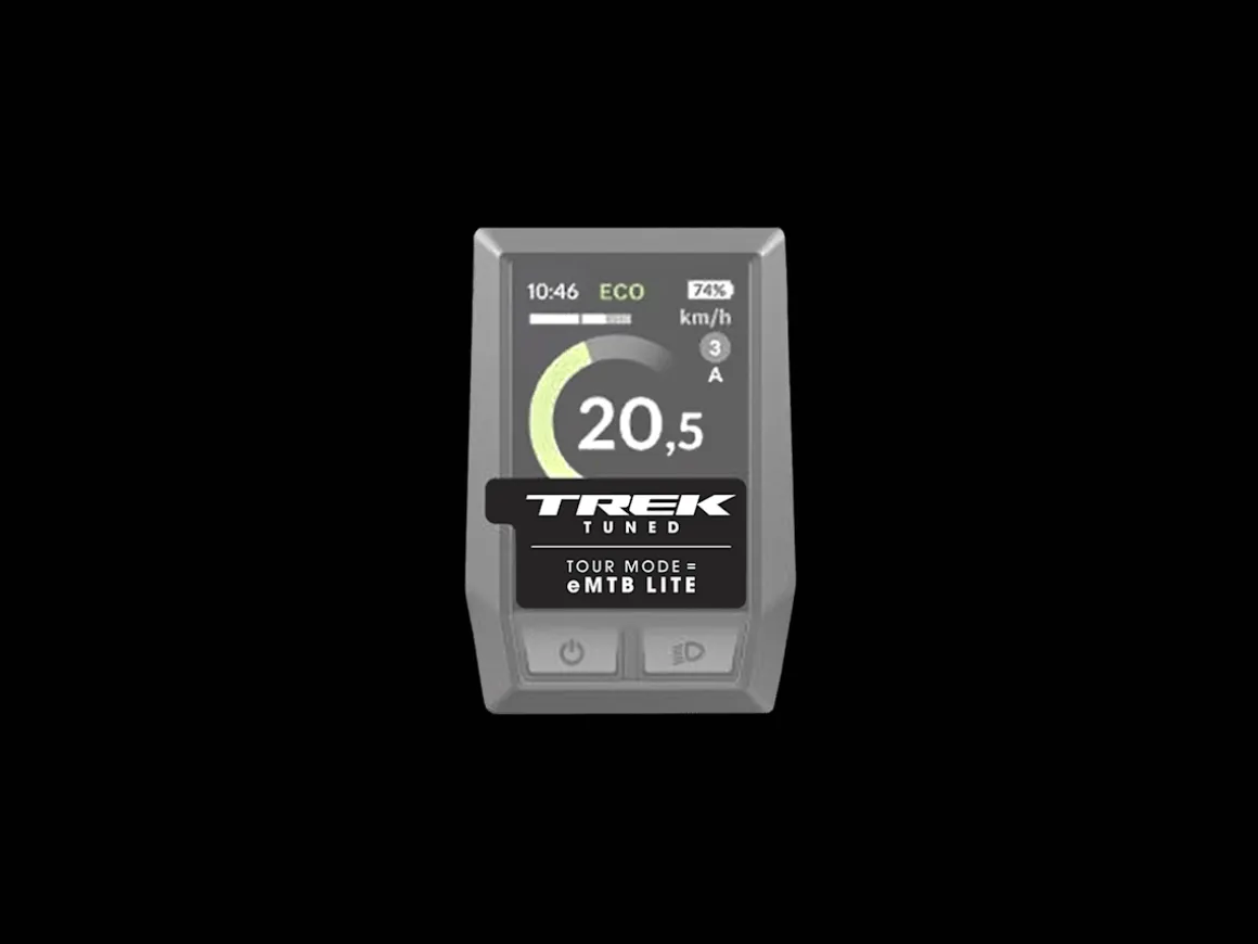 Trek Bikes Trek eMTB Lite Tune Cling Sticker for Bosch Display