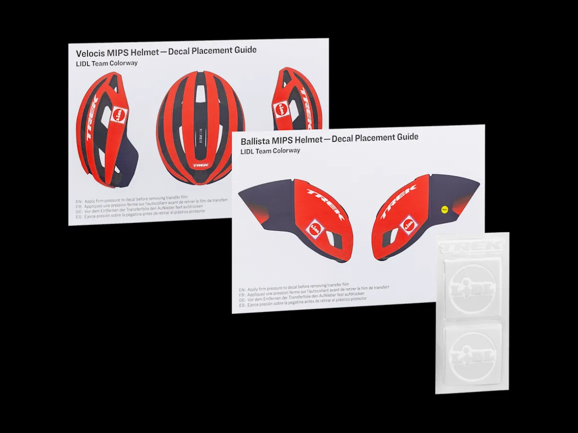 Trek Bikes Trek Lidl-Trek Helmet Decal Set