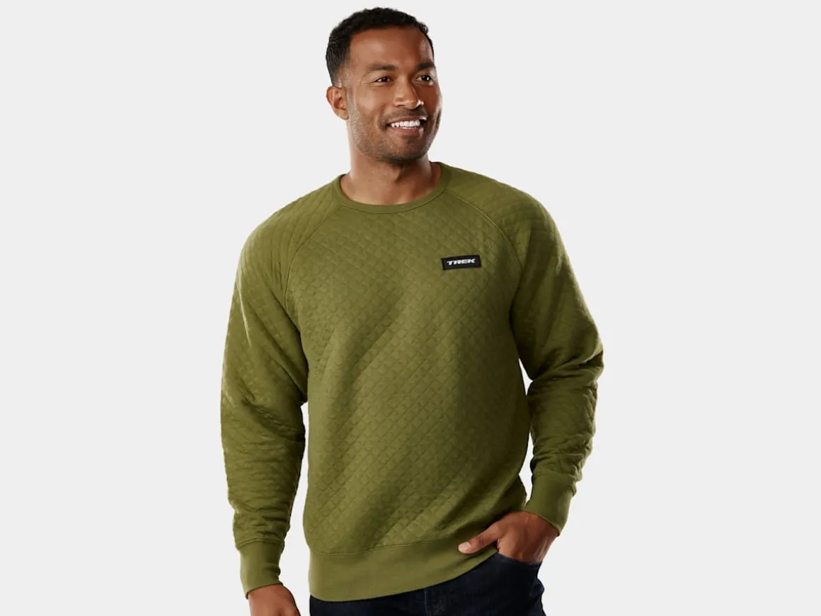 Trek Bikes Trek Quilted Crewneck Unisex Sweatshirt