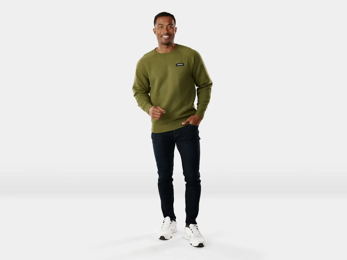 Trek Bikes Trek Quilted Crewneck Unisex Sweatshirt