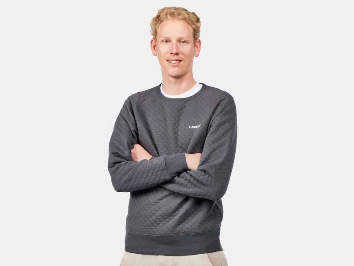 Trek Bikes Trek Quilted Crewneck Unisex Sweatshirt