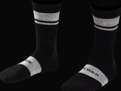 Women Trek Bikes Trek Race Crew Cushioned Merino Wool Cycling Sock